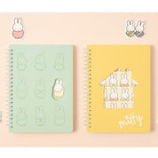 BeeCrazee Miffy B6 Lined Spiral Notebooks with Cut-out Covers Kawaii Gifts