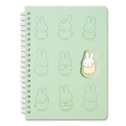 BeeCrazee Miffy B6 Lined Spiral Notebooks with Cut-out Covers Mint Kawaii Gifts 8804224270711