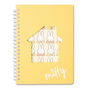 BeeCrazee Miffy B6 Lined Spiral Notebooks with Cut-out Covers Yellow Kawaii Gifts 8804224270704