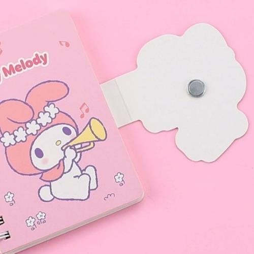 BeeCrazee Sanrio Friends Pocket Notebook with Magnetic Lock Kawaii Gifts