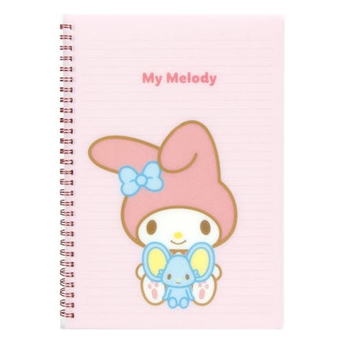 BeeCrazee Sanrio Friends PP Cover A4 Ruled Notebook: Cinnamoroll, Kuromi & My Melody Kawaii Gifts