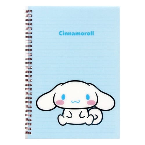 BeeCrazee Sanrio Friends PP Cover A4 Ruled Notebook: Cinnamoroll, Kuromi & My Melody Cinnamoroll Kawaii Gifts 8809701048197