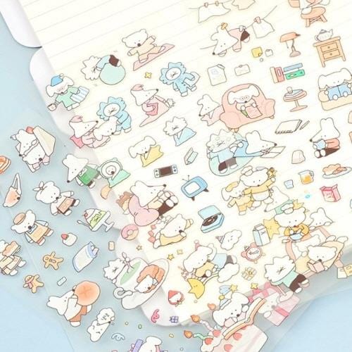 BeeCrazee Bobba Surprise Removable Stickers Kawaii Gifts 8809844055120