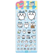 BeeCrazee Chiikawa 5-Size Stickers Hachiware Kawaii Gifts 8809854311513