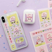 BeeCrazee Esther Bunny Removable Square Sticker Surprise Kawaii Gifts 8809557197995