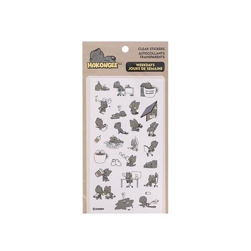 BeeCrazee Hakongee Weekend Energy & Weekday Energy Sticker Sheets Weekday Energy Kawaii Gifts 810043606097