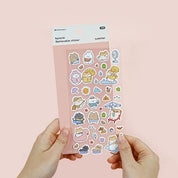 BeeCrazee Hamchi Surprise Removable Stickers Kawaii Gifts 8809844054963