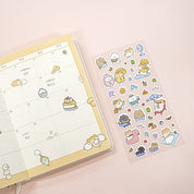 BeeCrazee Hamchi Surprise Removable Stickers Kawaii Gifts 8809844054963