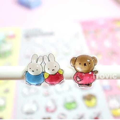 BeeCrazee Miffy 3D Crystal Surprise Stickers Kawaii Gifts 8809654912163