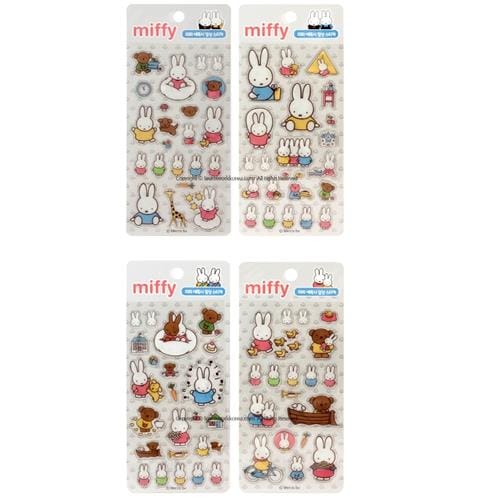 BeeCrazee Miffy Daily Epoxy Surprise Stickers Kawaii Gifts 8809654912286