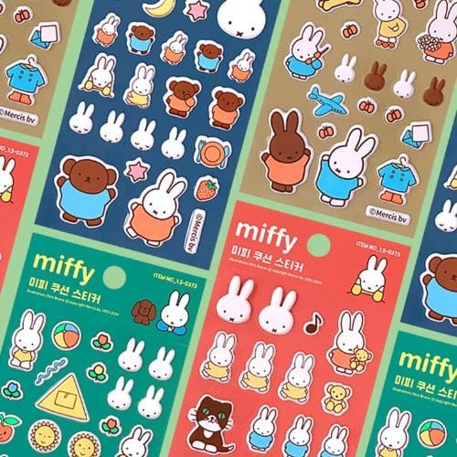 BeeCrazee Miffy Puffy Surprise Stickers Kawaii Gifts 8800251410373