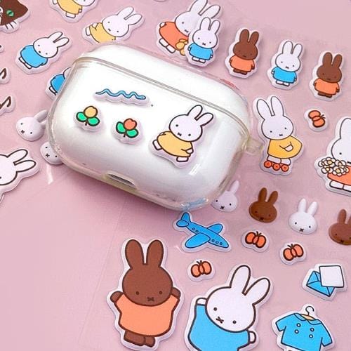 BeeCrazee Miffy Puffy Surprise Stickers Kawaii Gifts 8800251410373