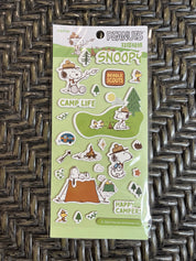 BeeCrazee Peanuts Snoopy Camping Stickers Marshmallow Kawaii Gifts 95978454