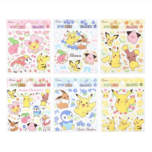 BeeCrazee Pokemon Blossoms Surprise Stickers Kawaii Gifts 8809394878569