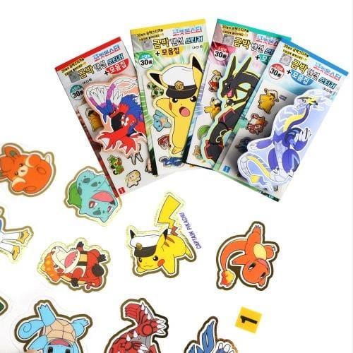 BeeCrazee Pokemon Sticker Surprise Collection Kawaii Gifts 8809857002364