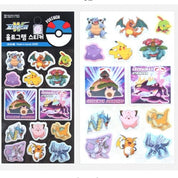 BeeCrazee Pokemon Surprise Thick Stickers Kawaii Gifts 8809857000810