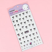 BeeCrazee SANRIO Friends Planner Stickers Kuromi Kawaii Gifts