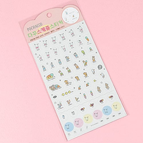 BeeCrazee SANRIO Friends Planner Stickers Pochacco Kawaii Gifts