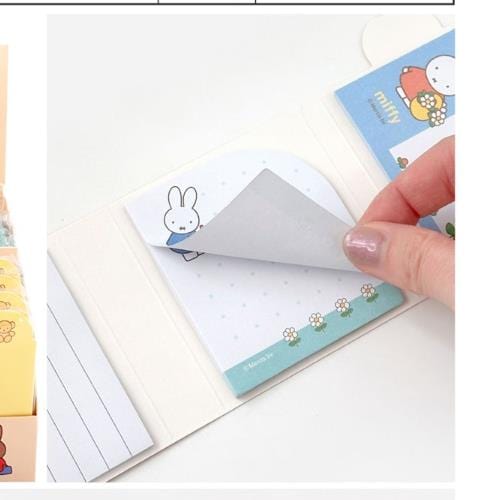 BeeCrazee Miffy 6-Design Sticky Notes Surprise Set Kawaii Gifts 8800251412070
