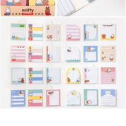 BeeCrazee Miffy 6-Design Sticky Notes Surprise Set Kawaii Gifts 8800251412070