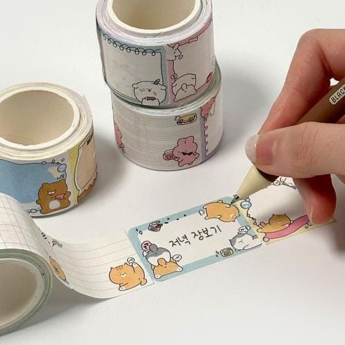 BeeCrazee Soondeok 5-Design Surprise Sticker Note Sets Kawaii Gifts 8809730784790
