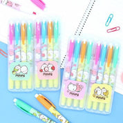 BeeCrazee Molang Highlighter Set in Folding Case Kawaii Gifts