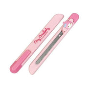 BeeCrazee Sanrio Friends Skinny Box Cutters Utility Knife: My Melody, Kuromi, Hello Kitty, Pochacco, Cinnamoroll Kawaii Gifts