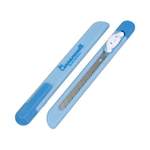 BeeCrazee Sanrio Friends Skinny Box Cutters Utility Knife: My Melody, Kuromi, Hello Kitty, Pochacco, Cinnamoroll Kawaii Gifts