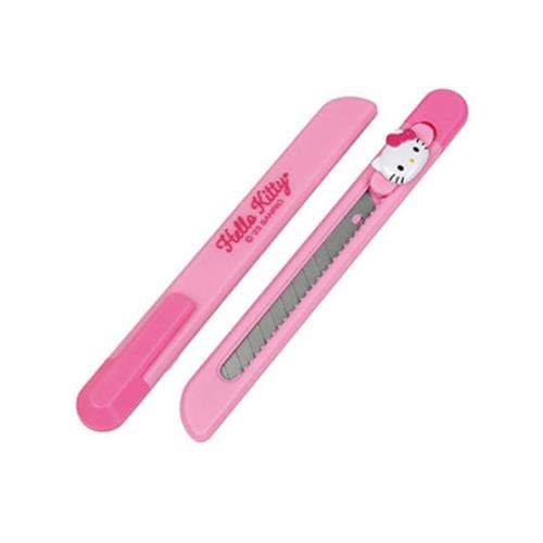 BeeCrazee Sanrio Friends Skinny Box Cutters Utility Knife: My Melody, Kuromi, Hello Kitty, Pochacco, Cinnamoroll Kawaii Gifts