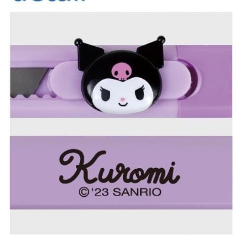 BeeCrazee Sanrio Friends Skinny Box Cutters Utility Knife: My Melody, Kuromi, Hello Kitty, Pochacco, Cinnamoroll Kuromi Kawaii Gifts 8801869702157