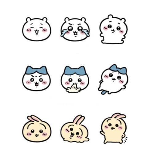 BeeCrazee Chiikawa Wall Hanger Mascot Surprise Bag Kawaii Gifts 8809311141448