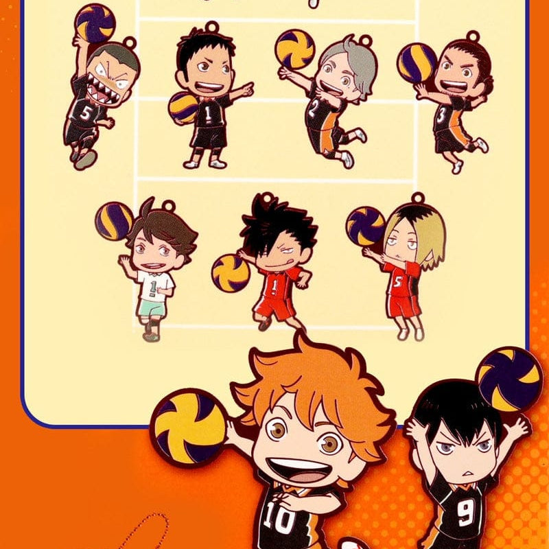BeeCrazee Haikyuu Character Surprise Magnet Keychains v2 Kawaii Gifts 8809311141653