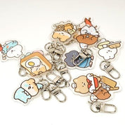 BeeCrazee Hamchi Hamster Friends s.2 Acrylic Keyring Surprise Bag Kawaii Gifts 8809844056301