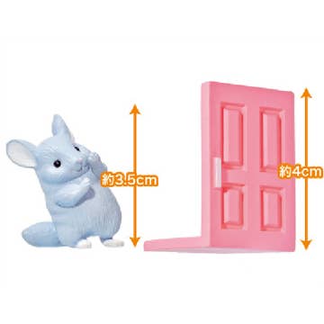 BeeCrazee Hide And Seek Chincilla Surprise Mini Figure Blind Box Kawaii Gifts 4570198788708