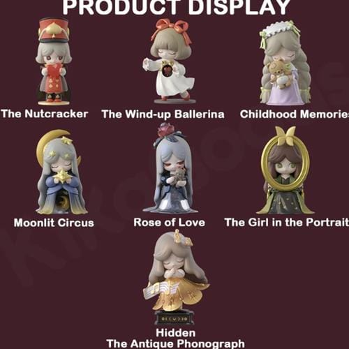 BeeCrazee Laplly Vintage Memory 4" Surprise Figure Blind Box Kawaii Gifts 6958985017572