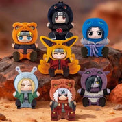 BeeCrazee Naruto Shippuden Cute Beast Party V2 Surprise 5.5" Plush Bag Charm Blind Box Kawaii Gifts 23665361173155