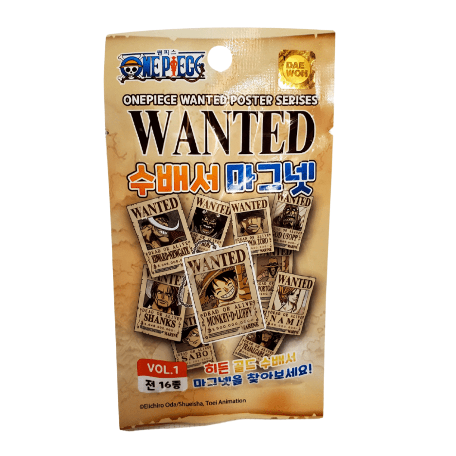 BeeCrazee One Piece Wanted Posters Surprise Keychains Kawaii Gifts 8809311141349