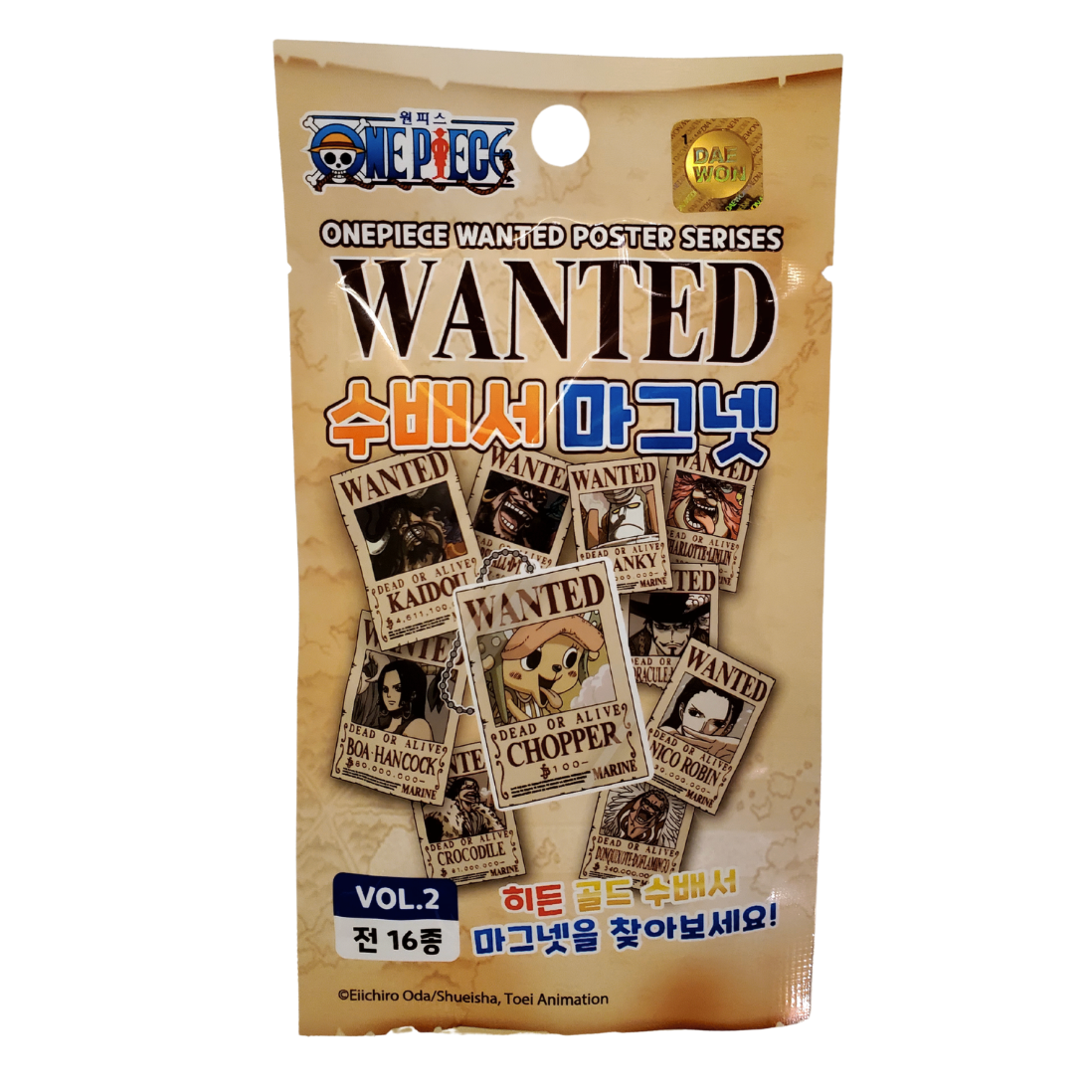 BeeCrazee One Piece Wanted Posters Surprise Keychains Kawaii Gifts 8809311141349