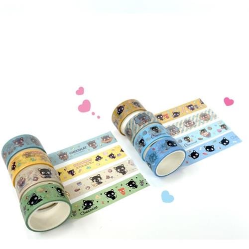 BeeCrazee Sanrio Chococat Washi Tapes (8 Piece Set) Kawaii Gifts 8809955836526