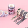 BeeCrazee Sanrio Kuromi Masking Tapes - 8 Piece Set Kawaii Gifts 8809394880104