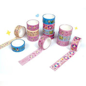 BeeCrazee Sanrio Usahana Washi Tapes (8 Piece Set) Kawaii Gifts 8809955836533