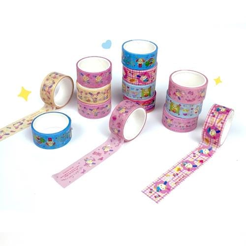 BeeCrazee Sanrio Usahana Washi Tapes (8 Piece Set) Kawaii Gifts 8809955836533
