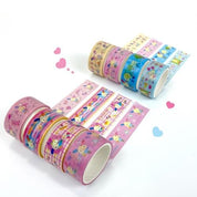 BeeCrazee Sanrio Usahana Washi Tapes (8 Piece Set) Kawaii Gifts 8809955836533
