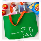 BeeCrazee Miffy Large Reusable Shopping Bags Green Kawaii Gifts 21465814