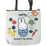 BeeCrazee Miffy Large Tote Bags with Zippers Blue Kawaii Gifts 10430934