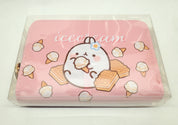 BeeCrazee Molang Zip Around Wallets Kawaii Gifts