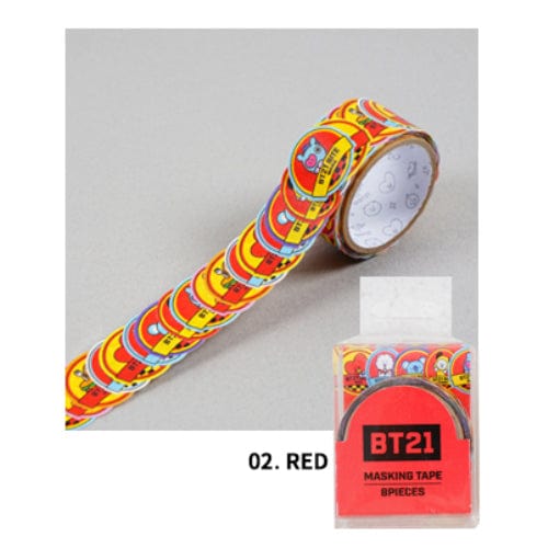 Beecrazee BT21 Assorted Masking Tape Stickers