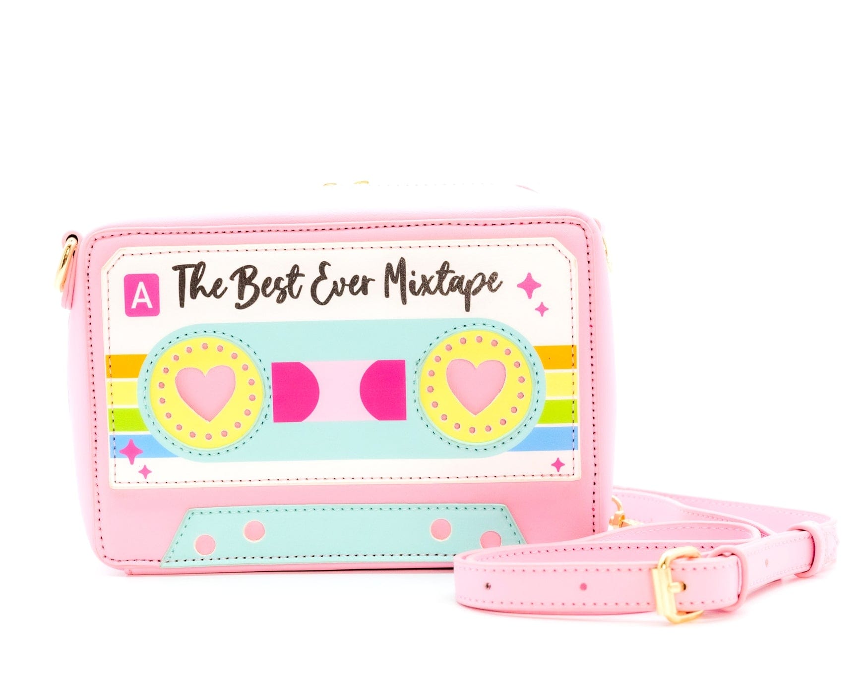 Bewaltz Best Ever Cassette Tape Retro Pink Handbag Kawaii Gifts