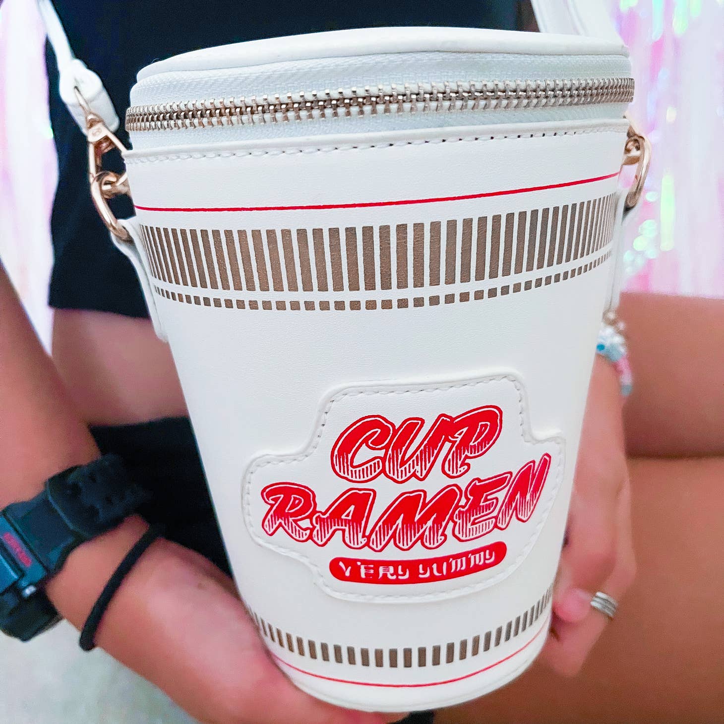 Bewaltz Yummy Cup of Ramen Noodle Handbag Kawaii Gifts 653753433443