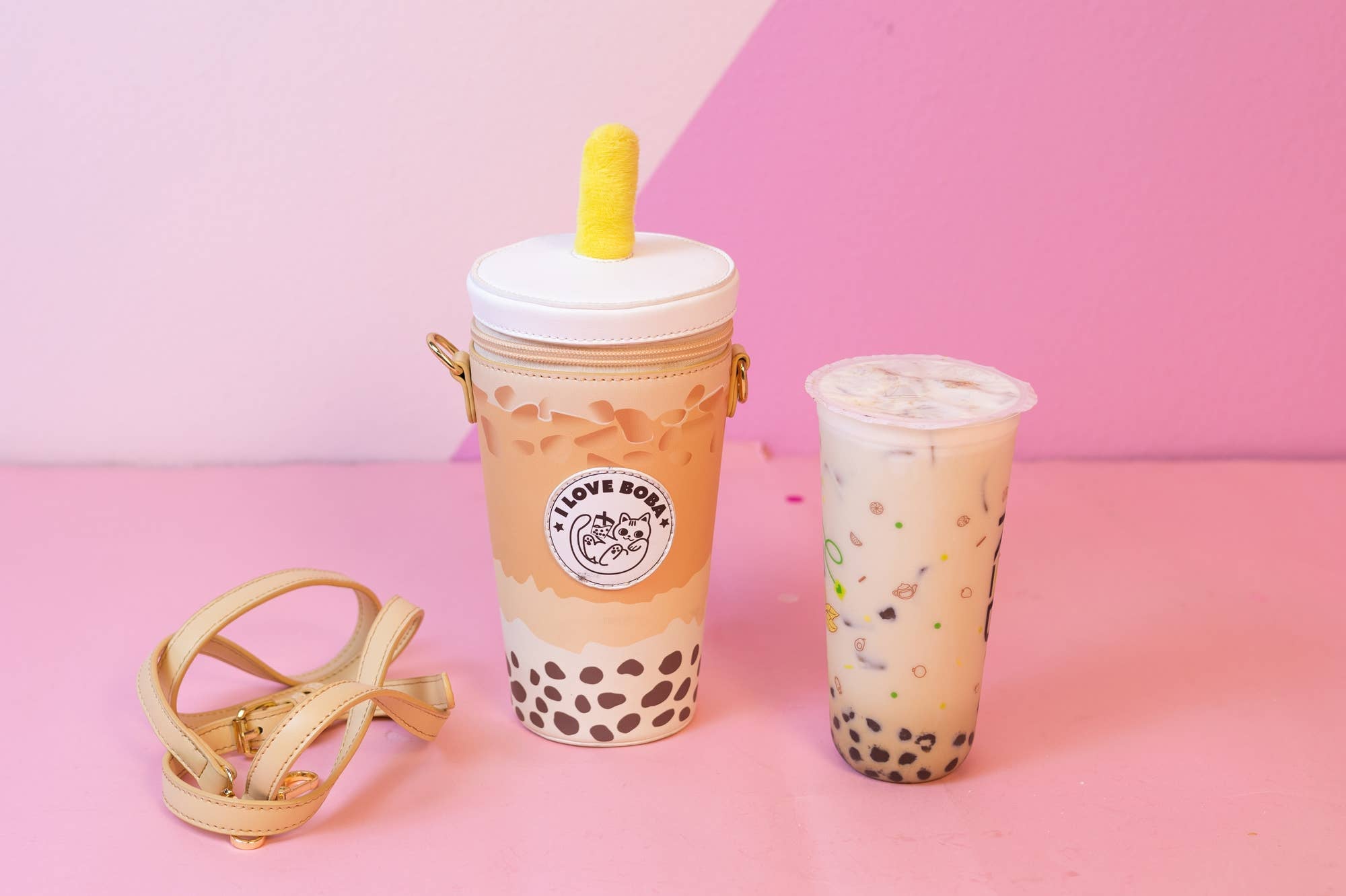 Bewaltz Boba Milk Tea Handbag - Original Kawaii Gifts 605671072594